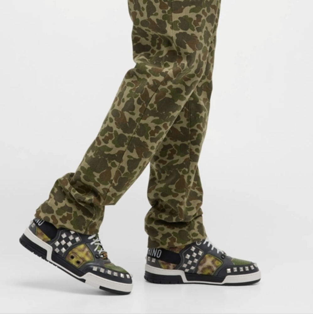 NWT& BOX MOSCHINO SNEAKERS